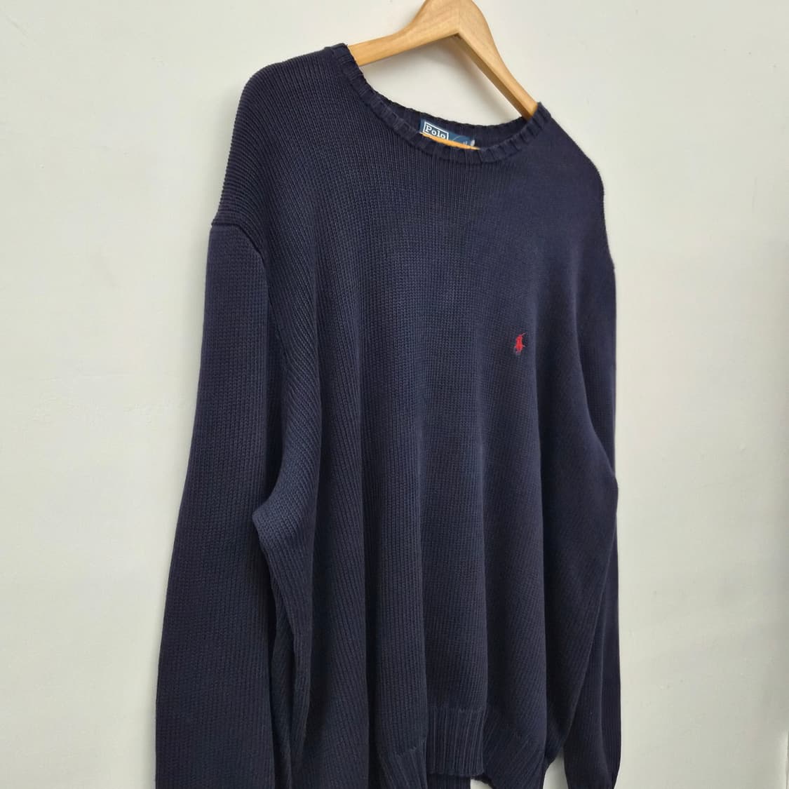 폴로 랄프로렌 네이비 니트 스웨터 남성 2XL 상품이미지2