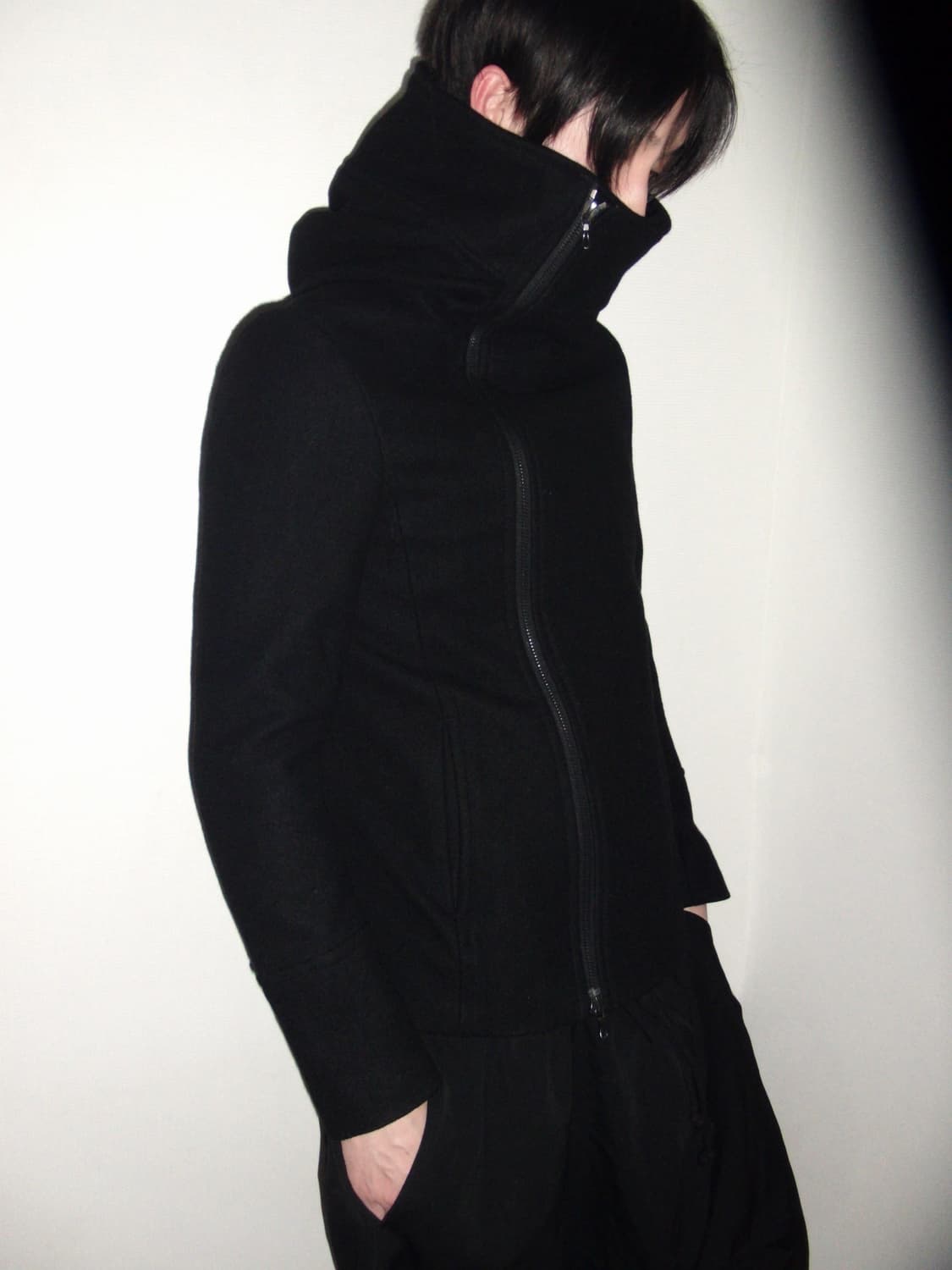 어태치먼트 하이넥 후드 자켓 상품이미지2