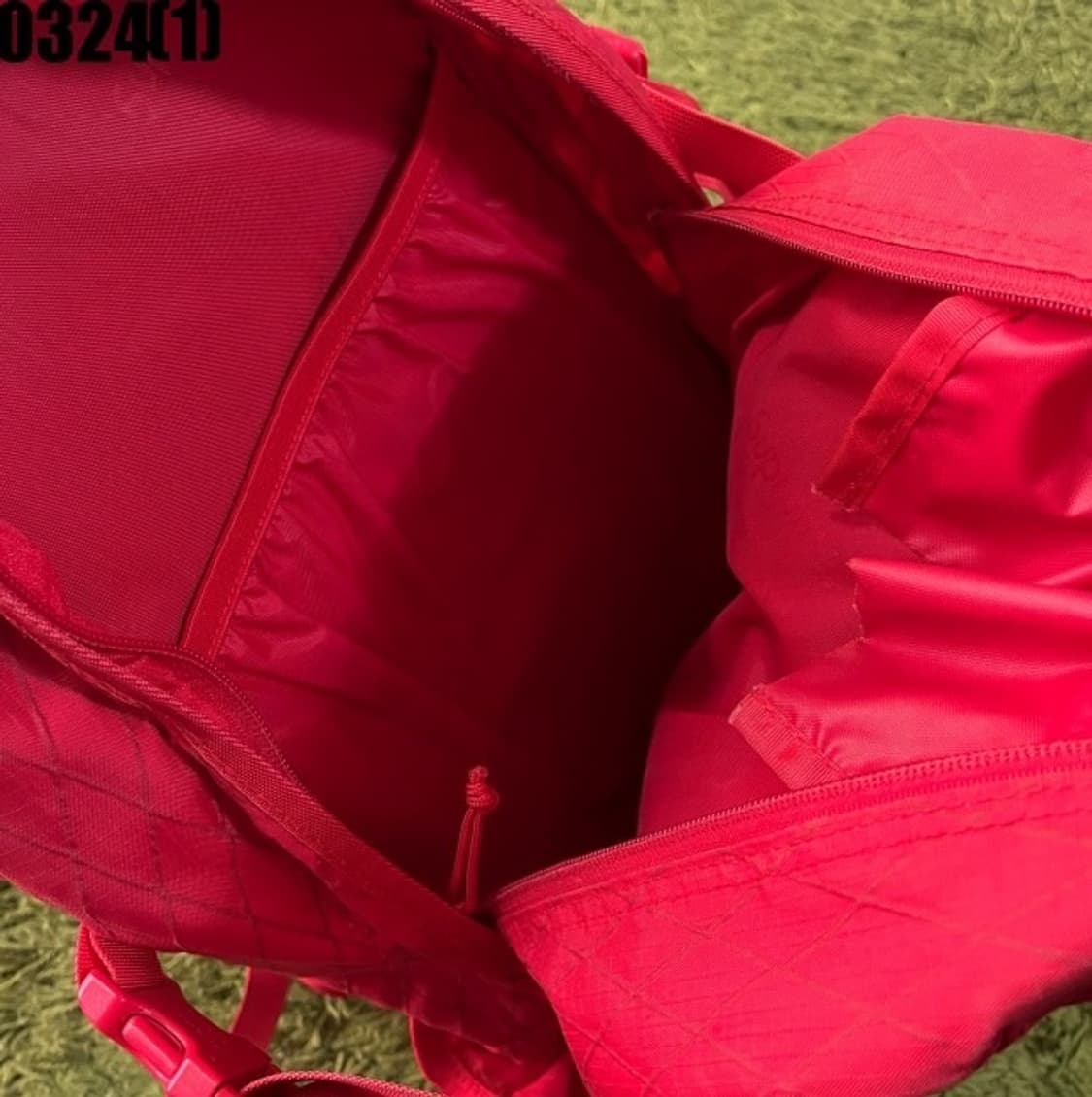 슈프림 18fw 레드 백팩 가방 상품이미지2