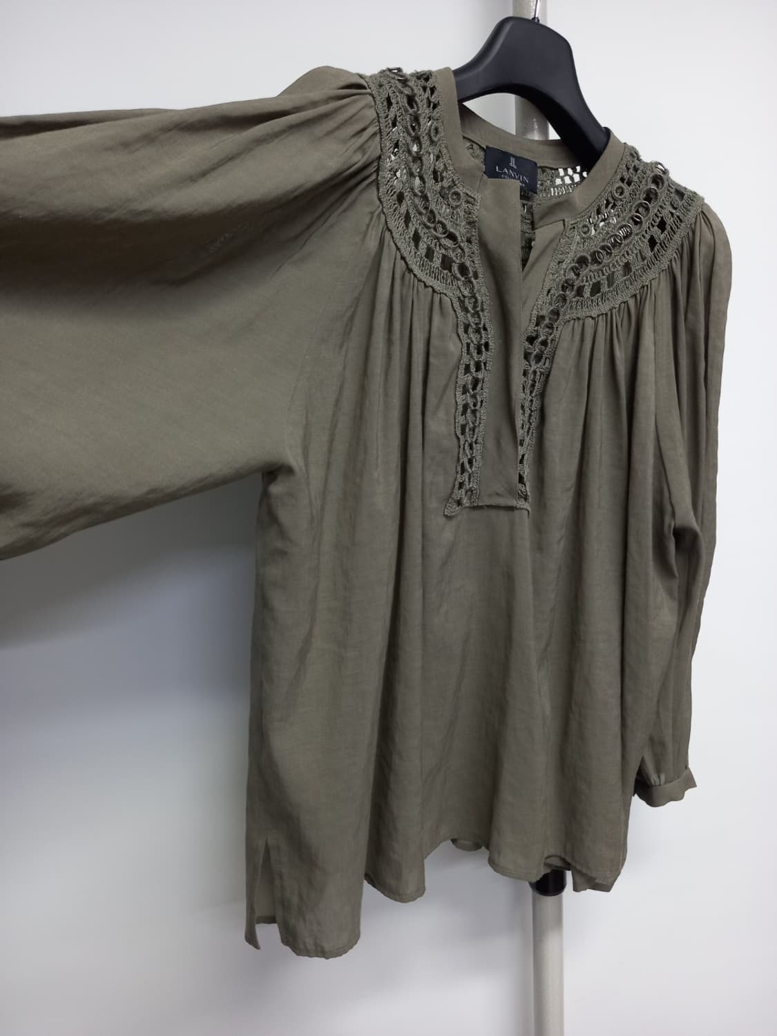 랑방 LANVIN 춘하추 8부9부 블라우스 82 44-77 상품이미지5
