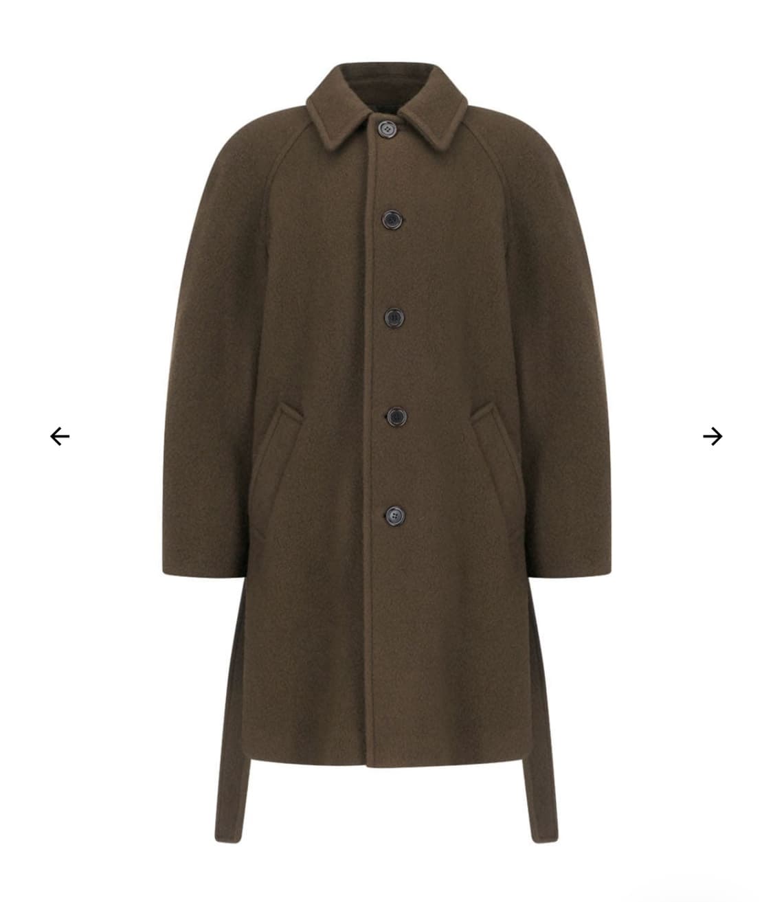 아모멘토 Mens Raglan Coat 상품이미지1