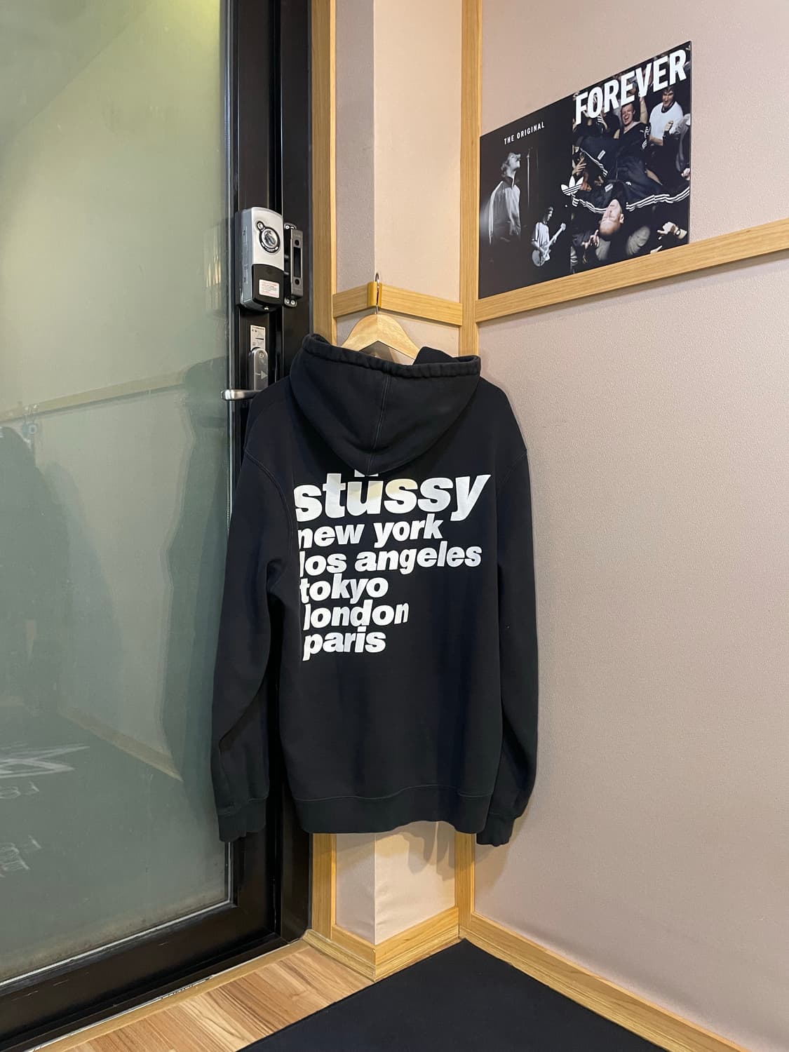 스투시 이탈릭 후드 XL 상품이미지1