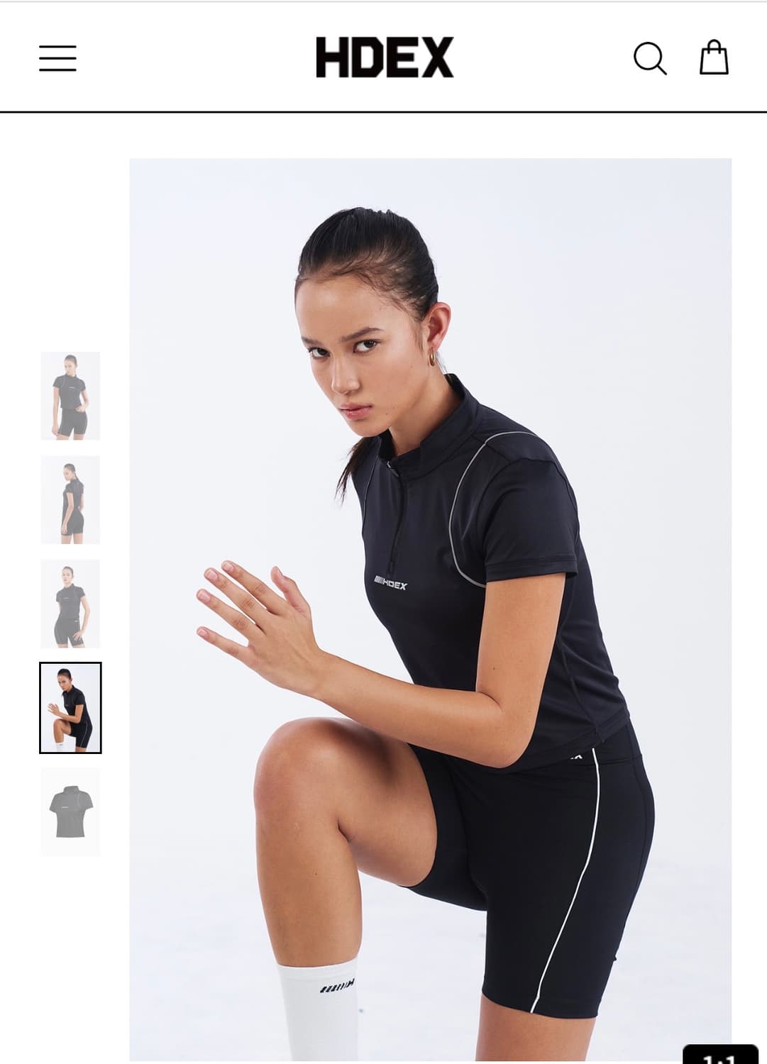 Hdex 에이치덱스 어시스트 하프 집업 러닝 나이키 상품이미지4