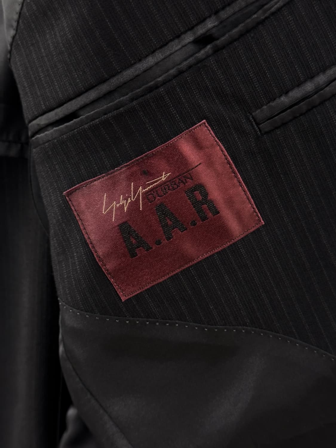 요지야마모토 AAR 스트라이프 수트 상품이미지5