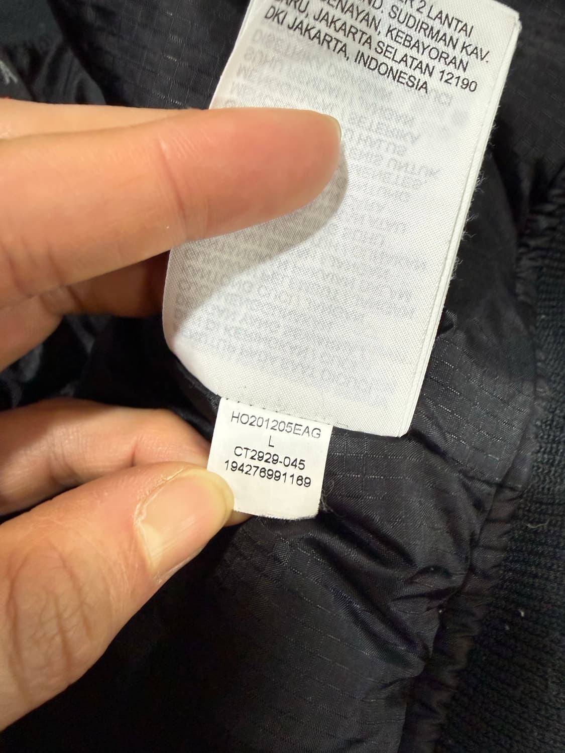 Jordan 조던 엔지니어드 Ma-1 패딩 점퍼 상품이미지9