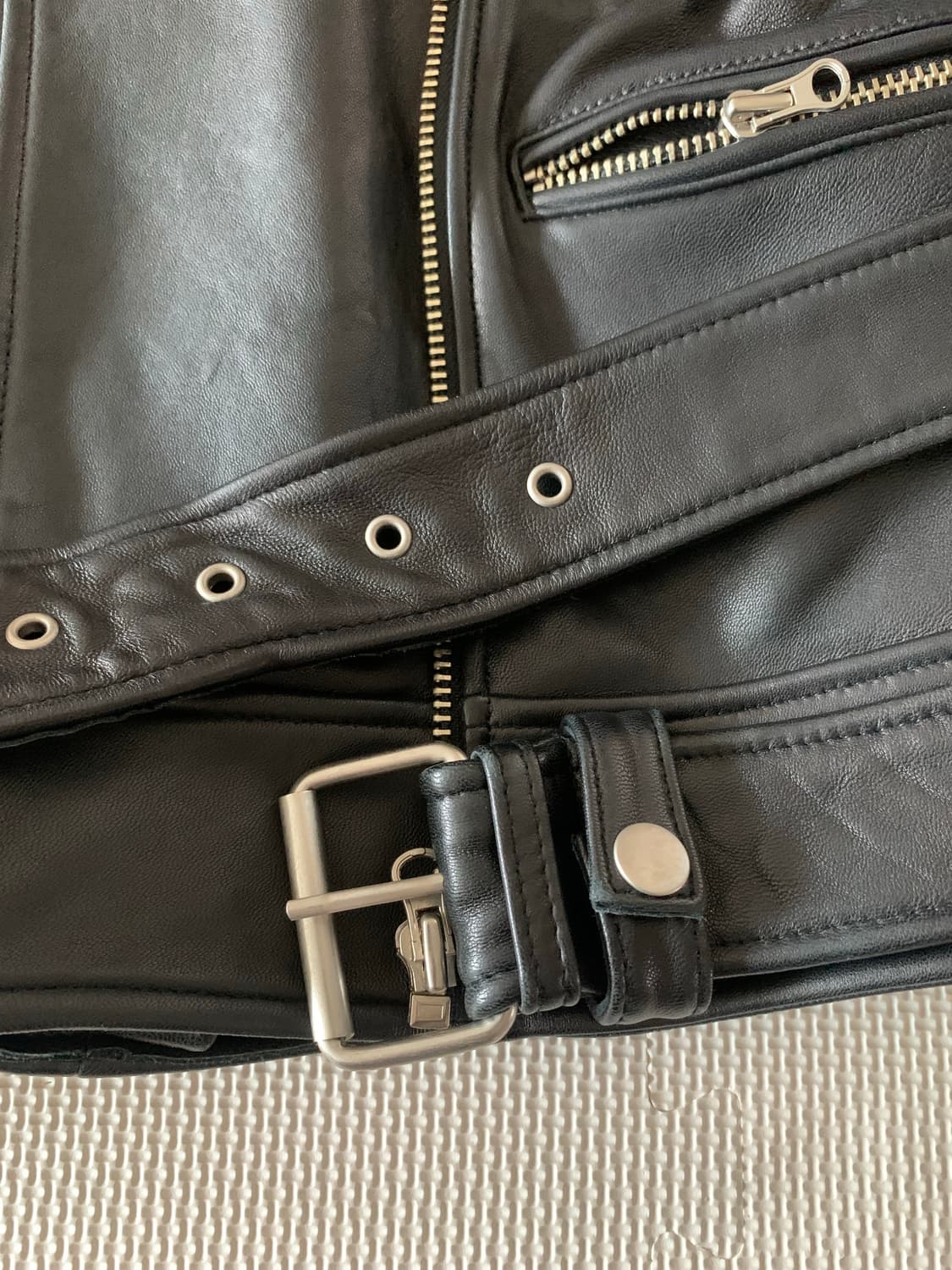 양가죽 더블라이더 자켓 상품이미지6