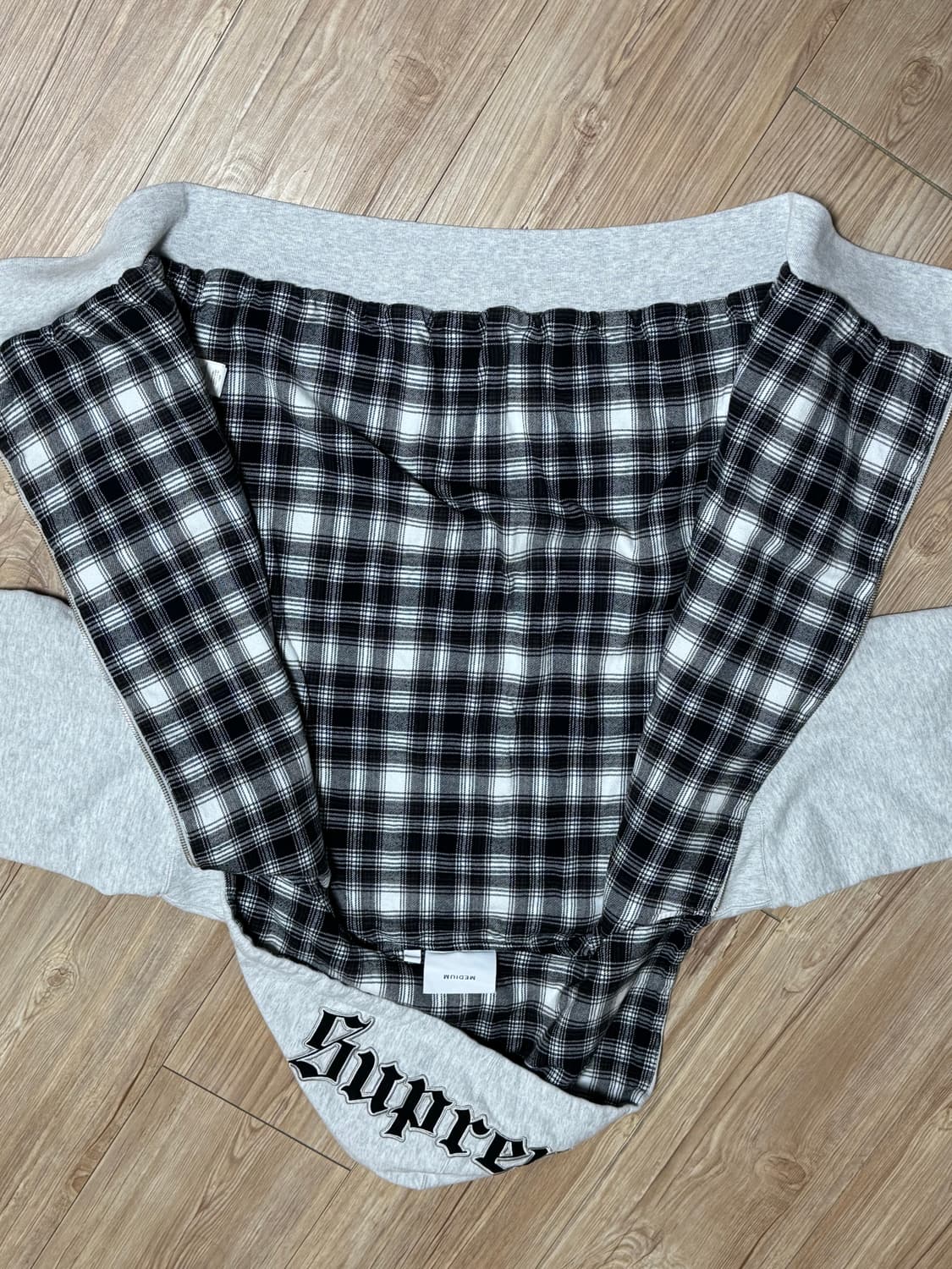 슈프림 MLB 후드집업M (정품) 상품이미지3