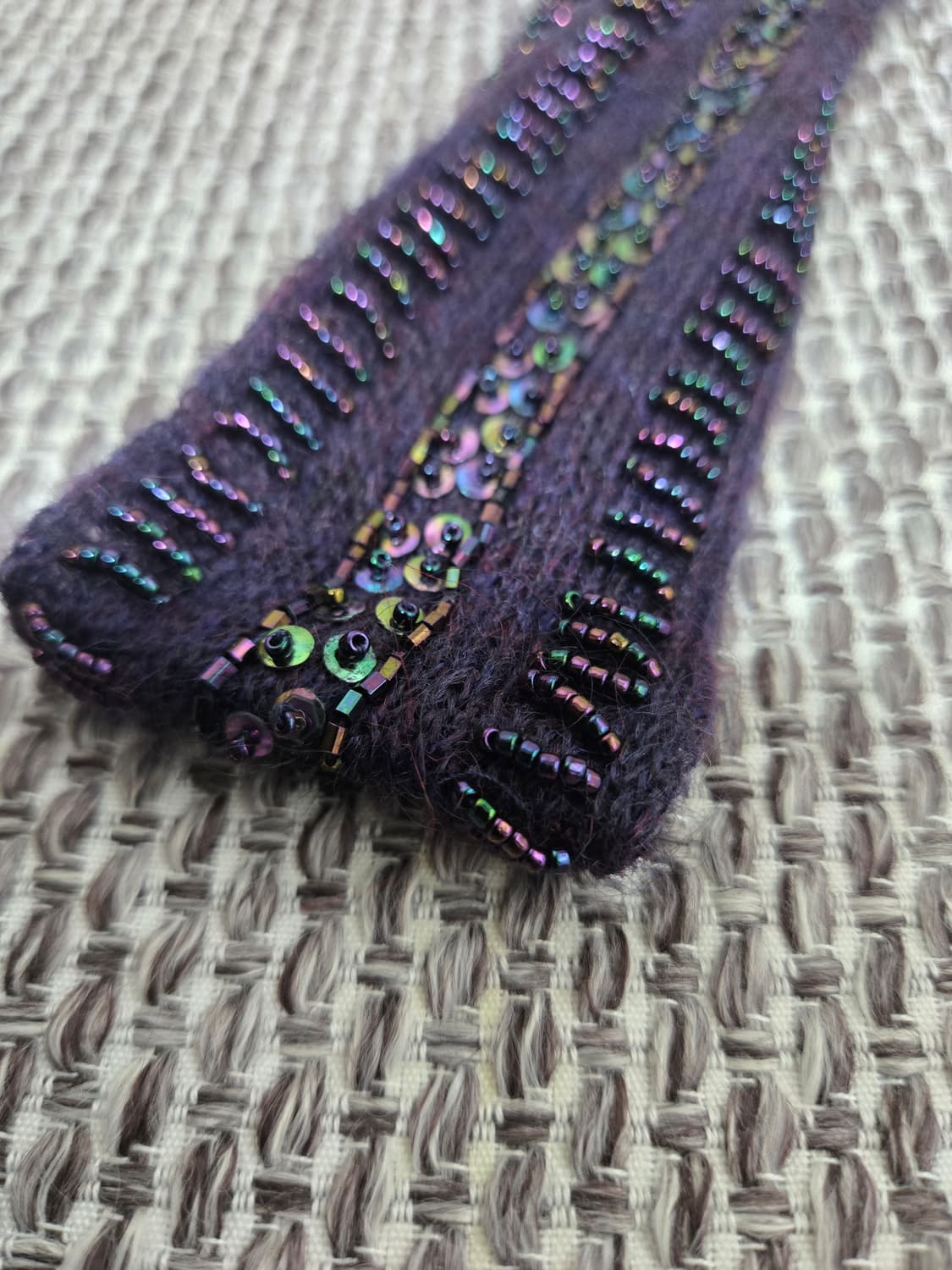 Mami Endo 일본 디자이너 핸드 비즈 니트 스트랩 / 벨트·머플러 상품이미지5