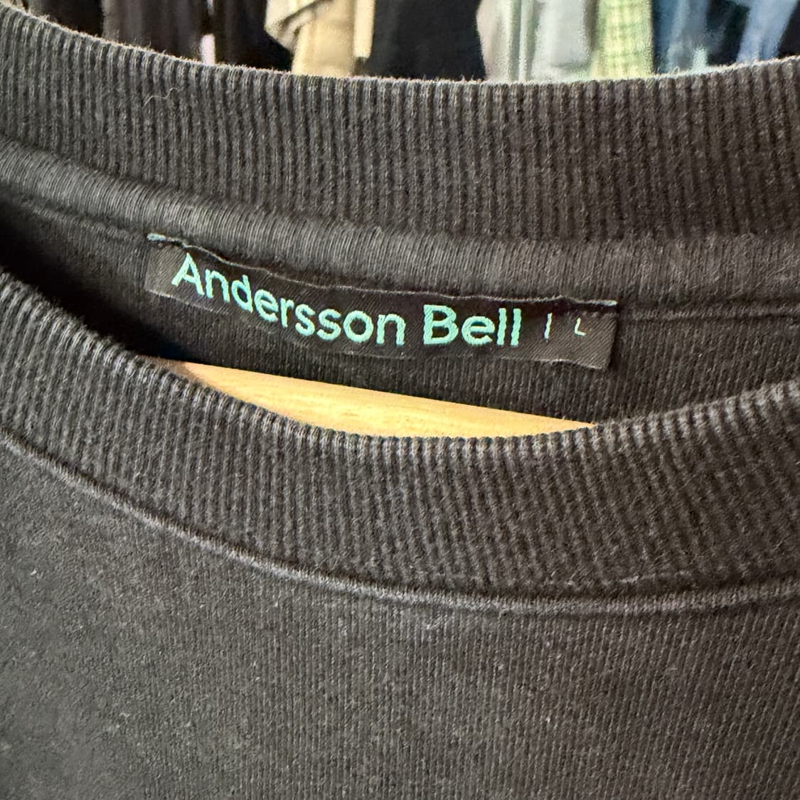 [L] 앤더슨벨 하트로고 자수 맨투맨 상품이미지6