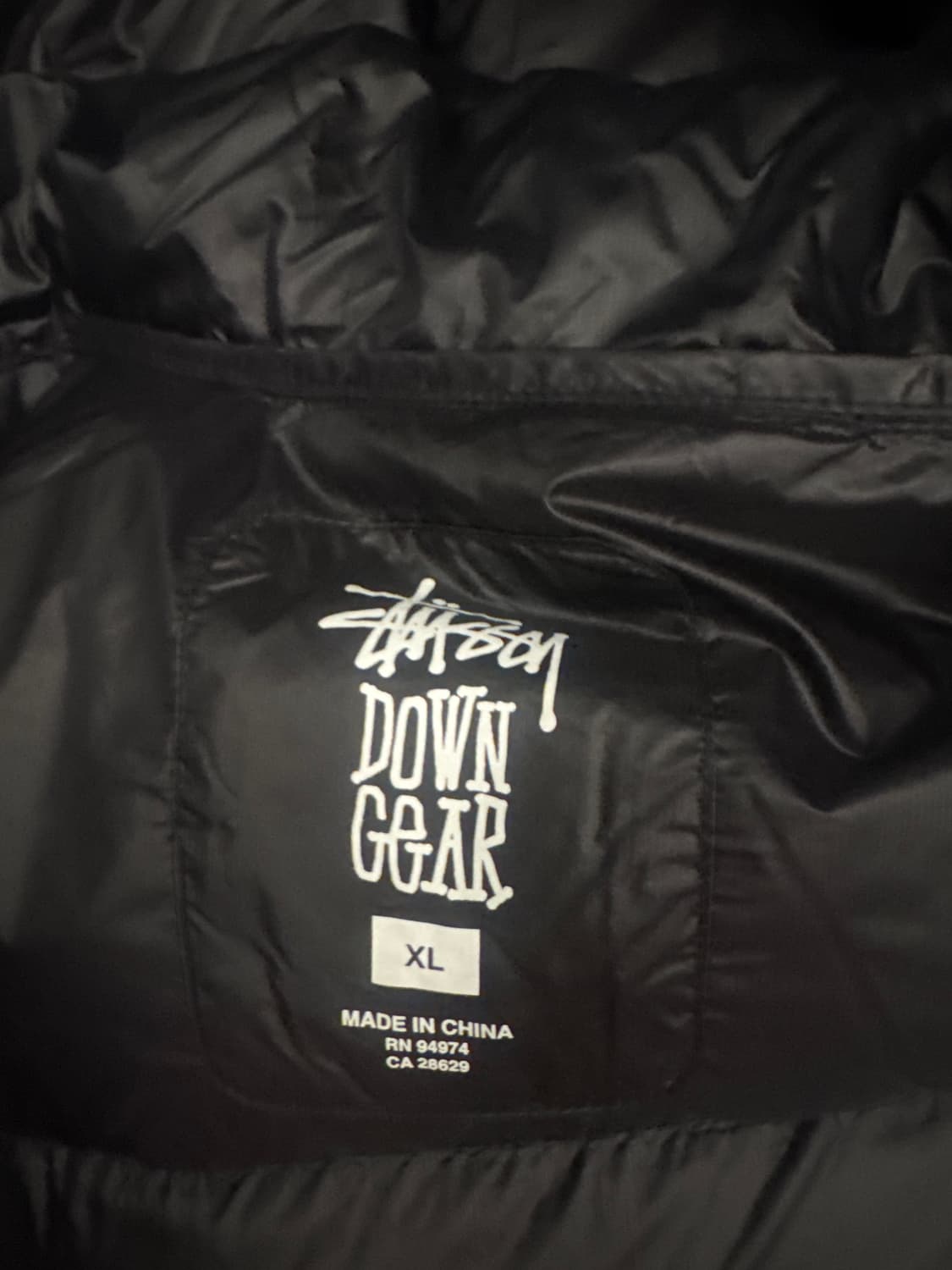 스투시 마이크로립스탑 팬덤블랙 XL 상품이미지5