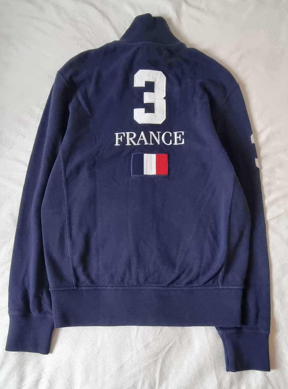 폴로 빅포니 프랑스 네이비 집업 상품이미지2