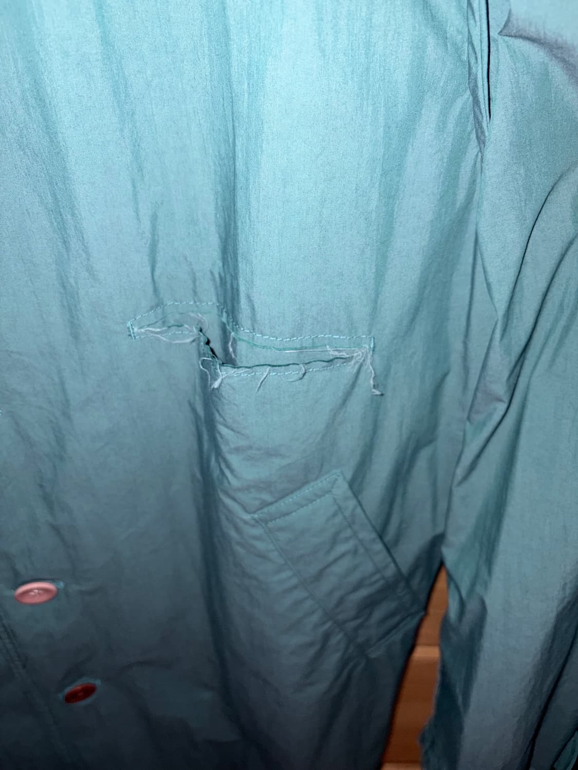 언더커버 버튼 코트 상품이미지3