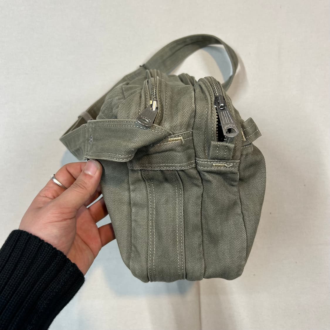 요시다 포터 페이지 HBT 해링본 크로스백 숄더백 V10 상품이미지4