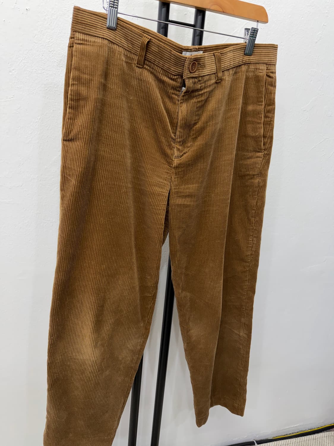 정품) COS 코스 남성 브라운 코듀로이 골덴 바지 50(35-36) 상품이미지2