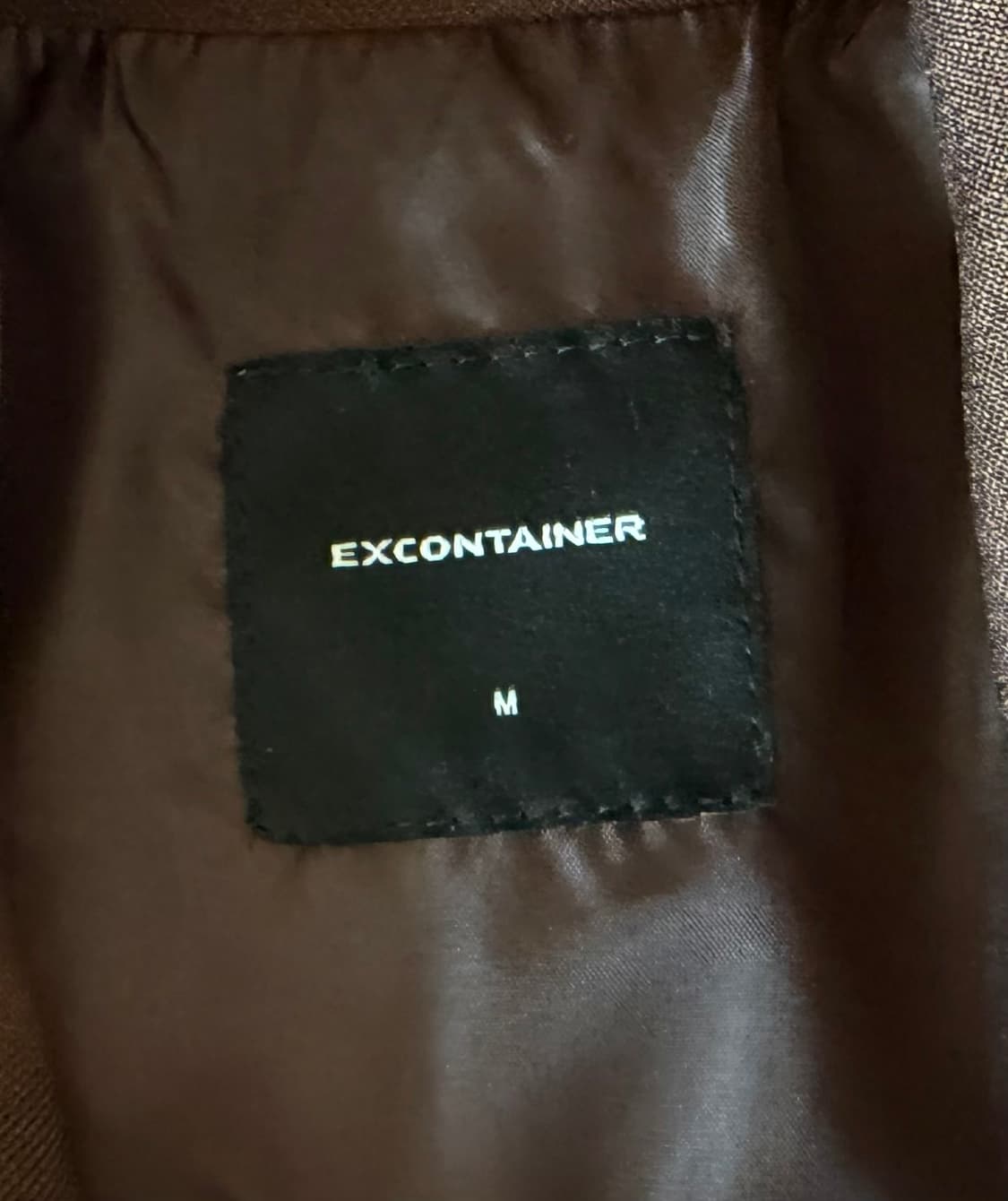 오버핏 브라운 카라 자켓 M사이즈 상품이미지3