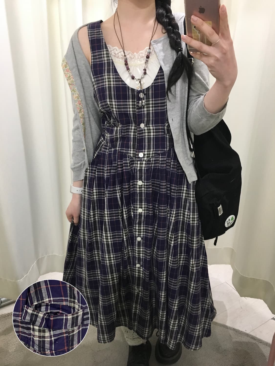 포도 원피스 상품이미지1