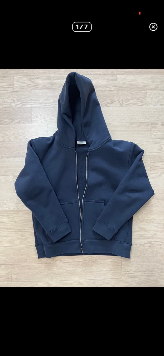 부자 데  riley 후드집업 네이비 상품이미지1