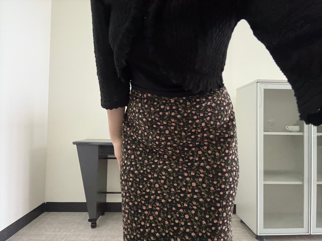 floral chiffon midi skirt 상품이미지6