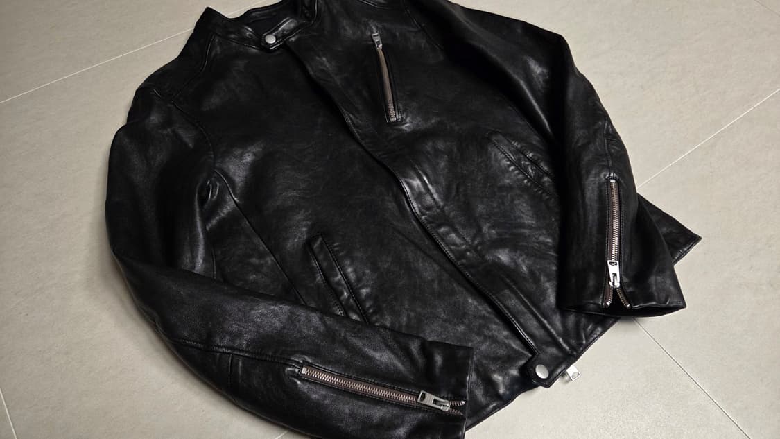 올세인츠 플로이드 가죽  자켓  상품이미지3