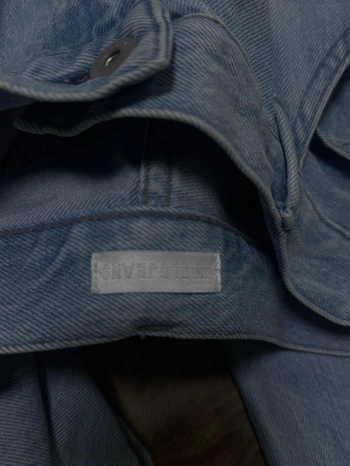 유니클로 배기커브진 연청 26 상품이미지10