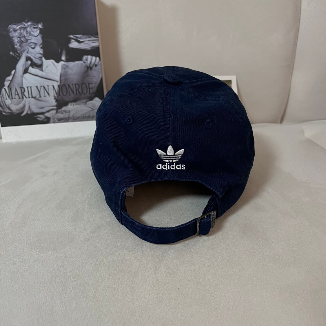 [정품] 아디다스 네이비 트레포일 모자 상품이미지3