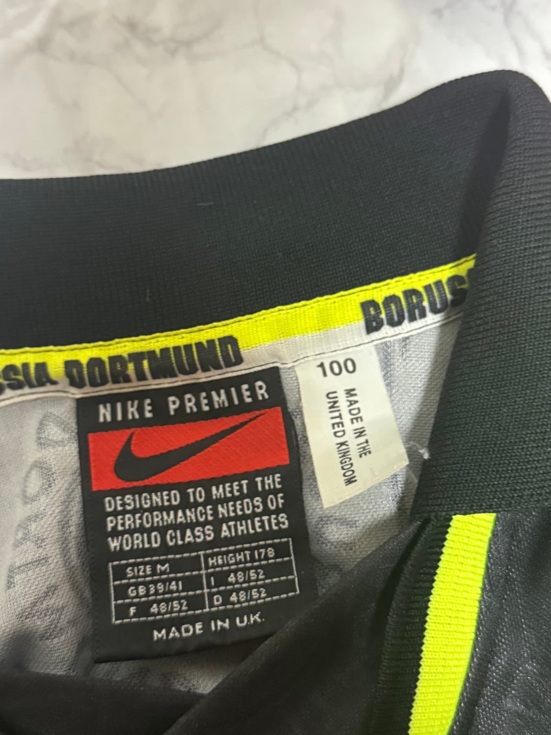 96-97 도르트문트 홈 나이키 유니폼 반팔 상품이미지5