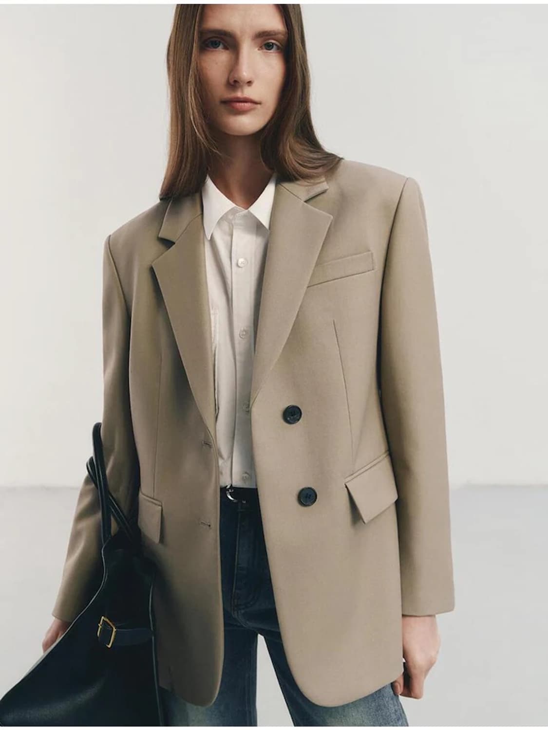 던스트 자켓 ESSENTIAL 2 BUTTON WOOL BLAZER 상품이미지1