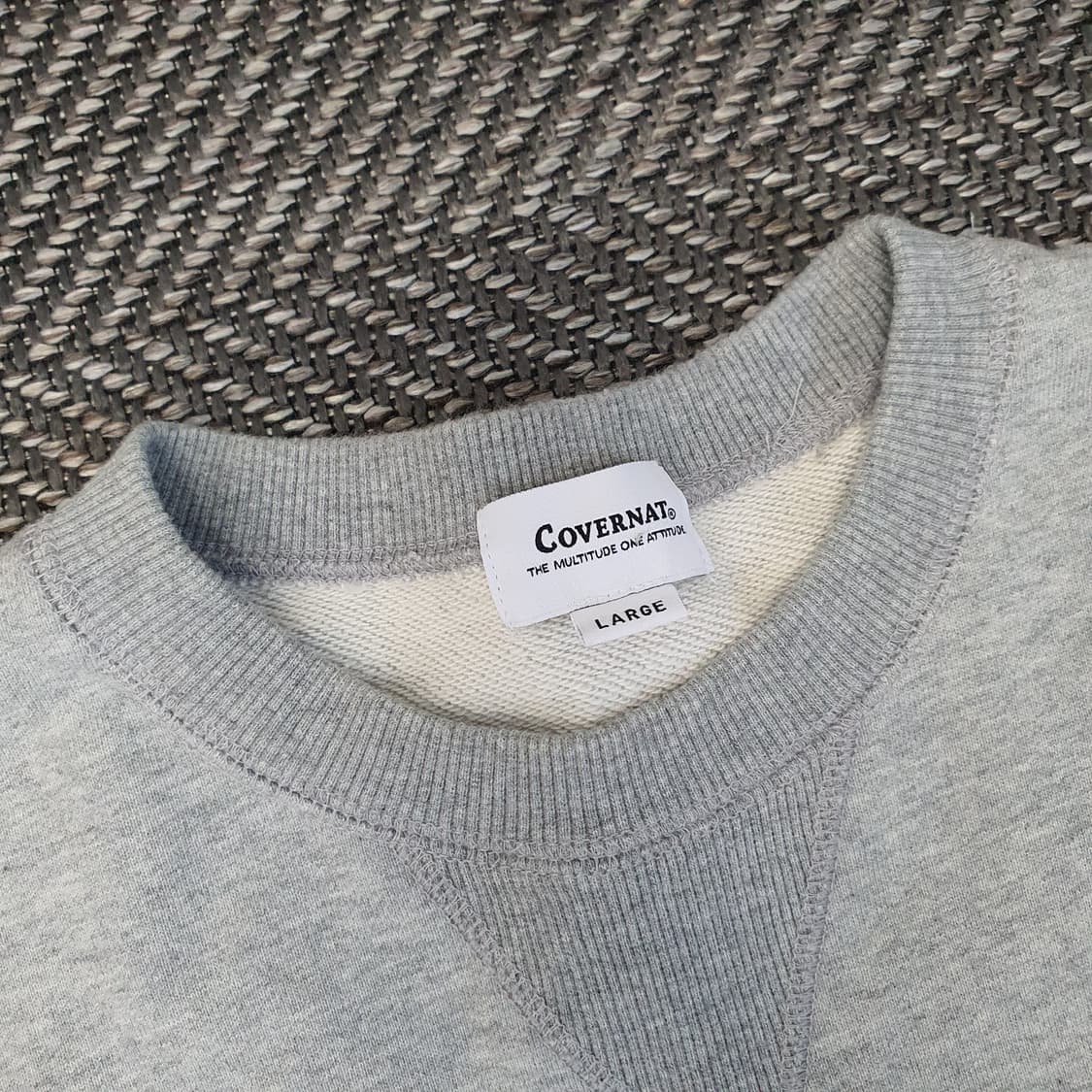 커버낫 오버핏 맨투맨 남자105 상품이미지2