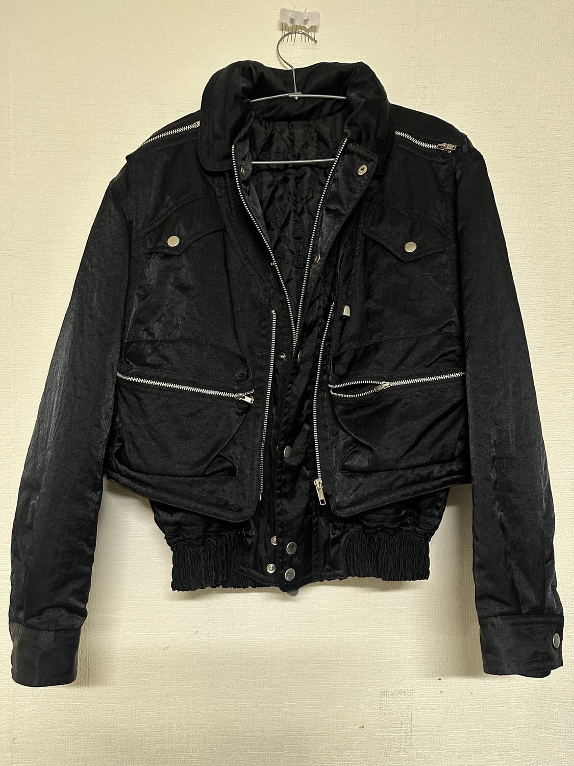 디테쳐블 80‘s 스타일 봄버재킷 상품이미지2