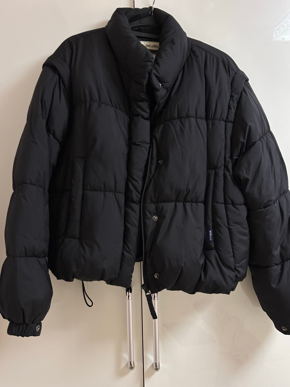 후아유 여성 블랙 숏패딩 S 상품이미지1