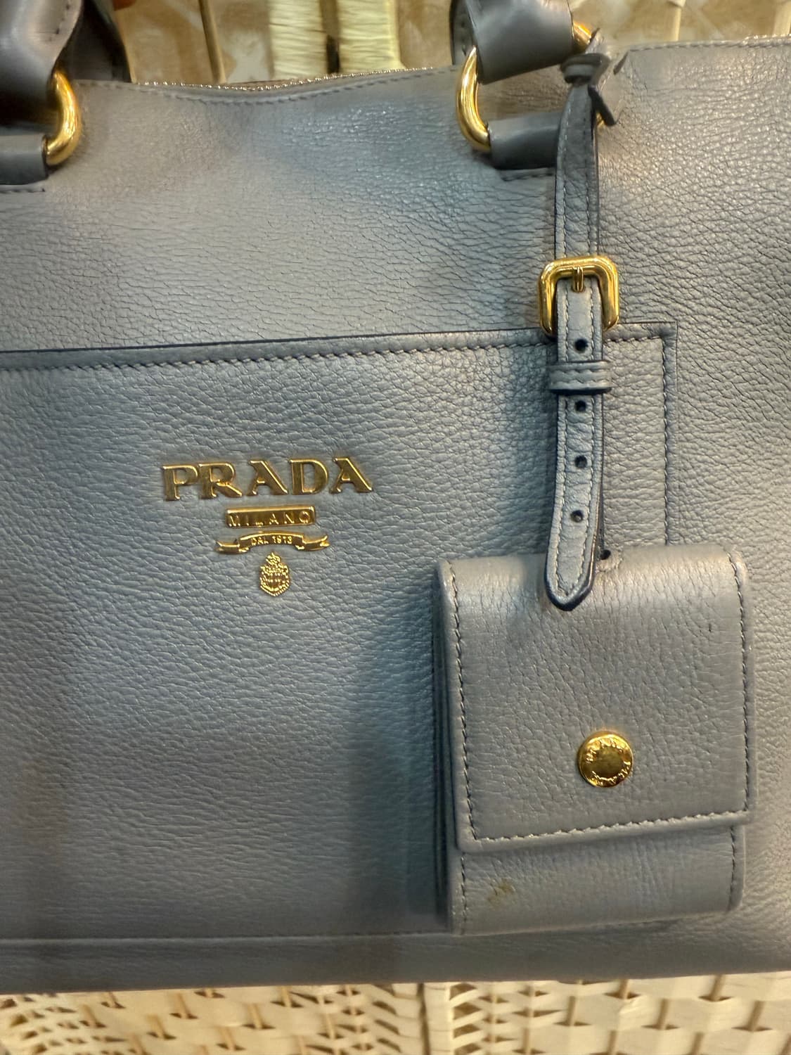 정품 프라다 비텔로 다이노 2way백 팝니다 상품이미지4