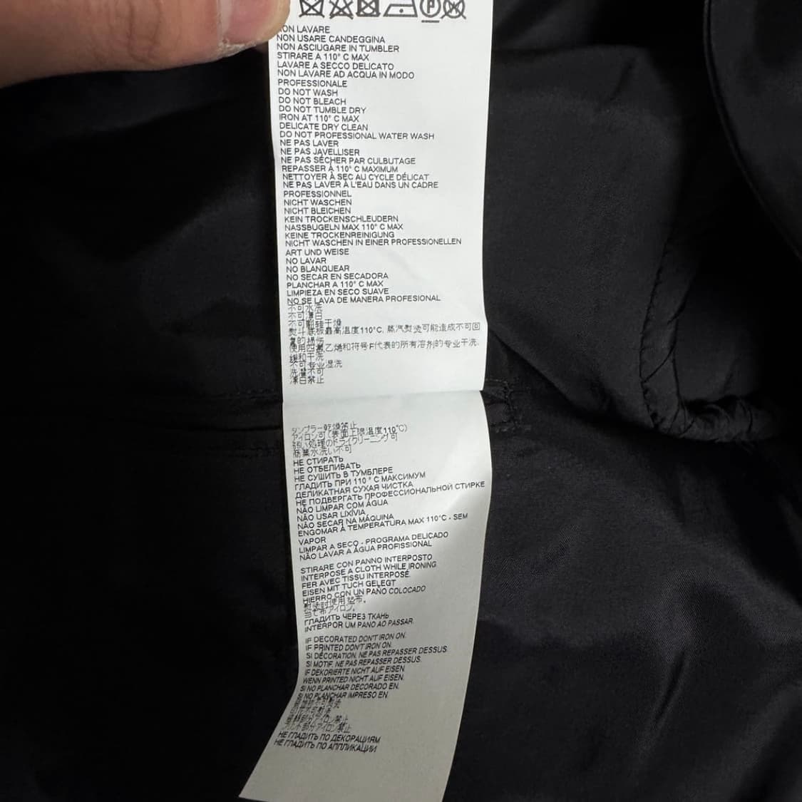 메종 마르지엘라 다크 네이비 더블 슈트 셋업 50 사이즈 상품이미지6