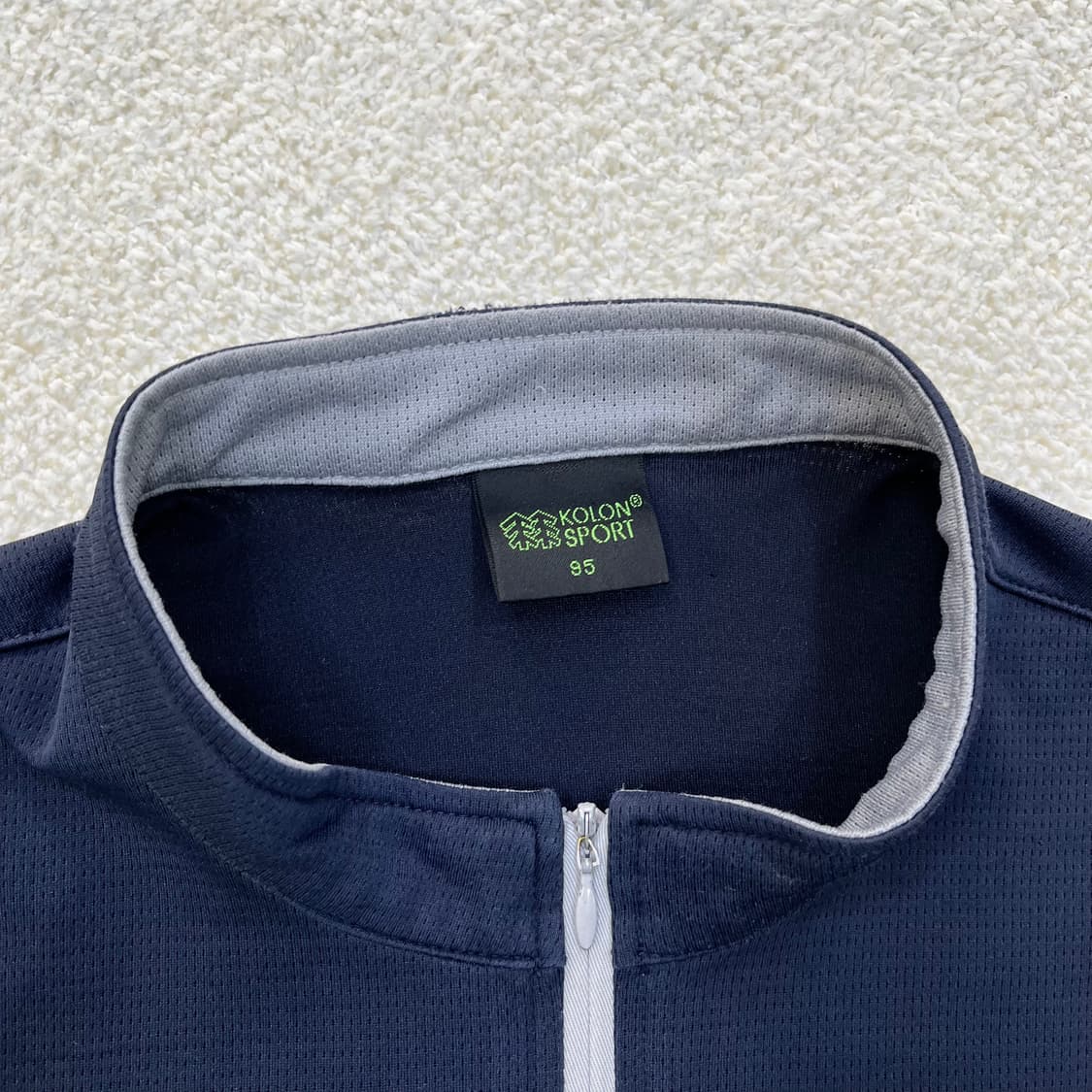 95 코오롱스포츠 반집업 기능성 티셔츠 0304M 상품이미지2