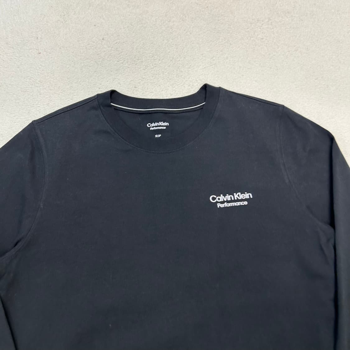 Calvin Klein Black Long Sleeve Top 상품이미지5