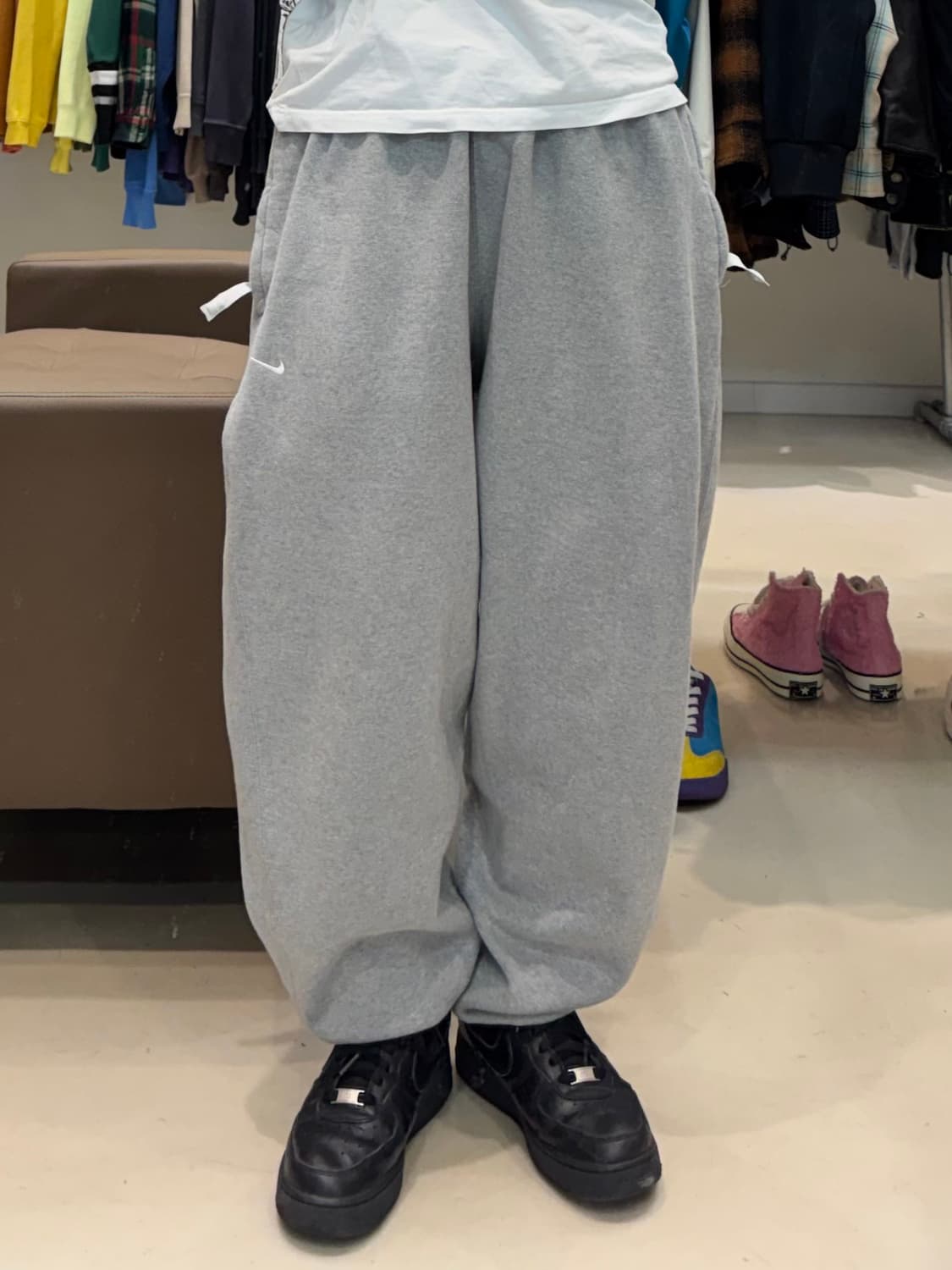 나이키 솔로 스우시 플리스 팬츠 상품이미지5