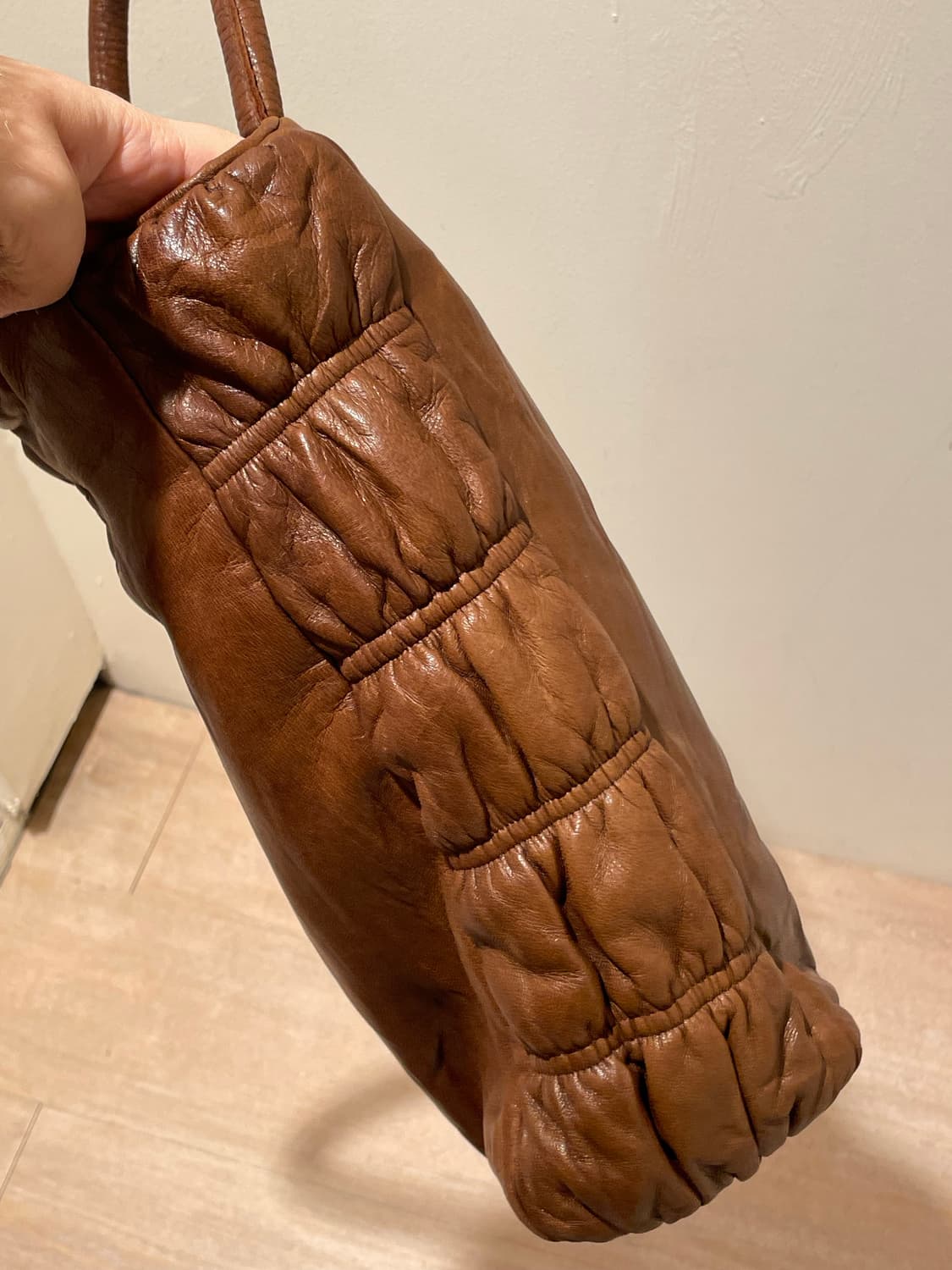 프랑스 양가죽 빈티지 토트백 상품이미지7