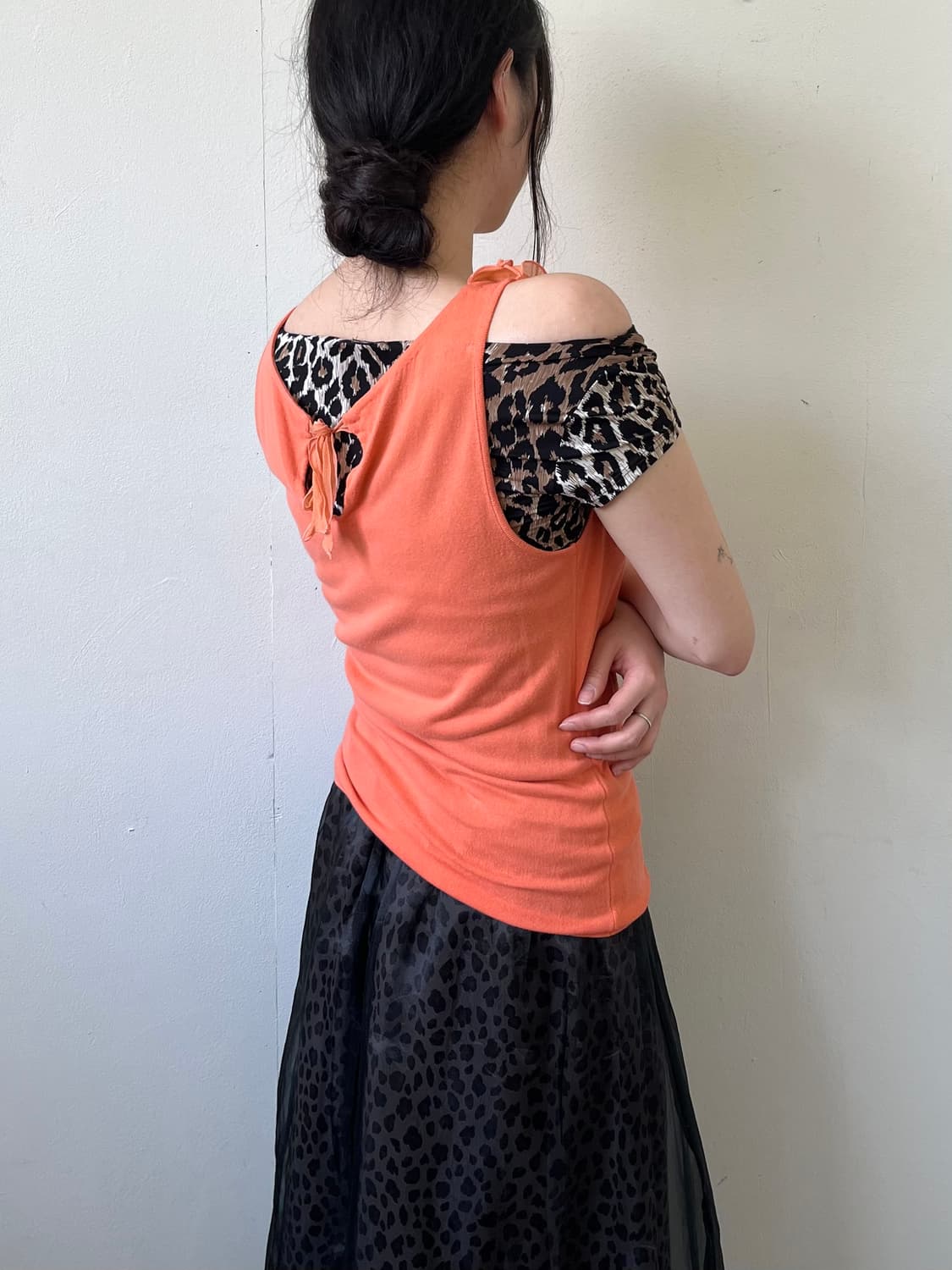 EPOCA 오렌지 슬리브리스 상품이미지4