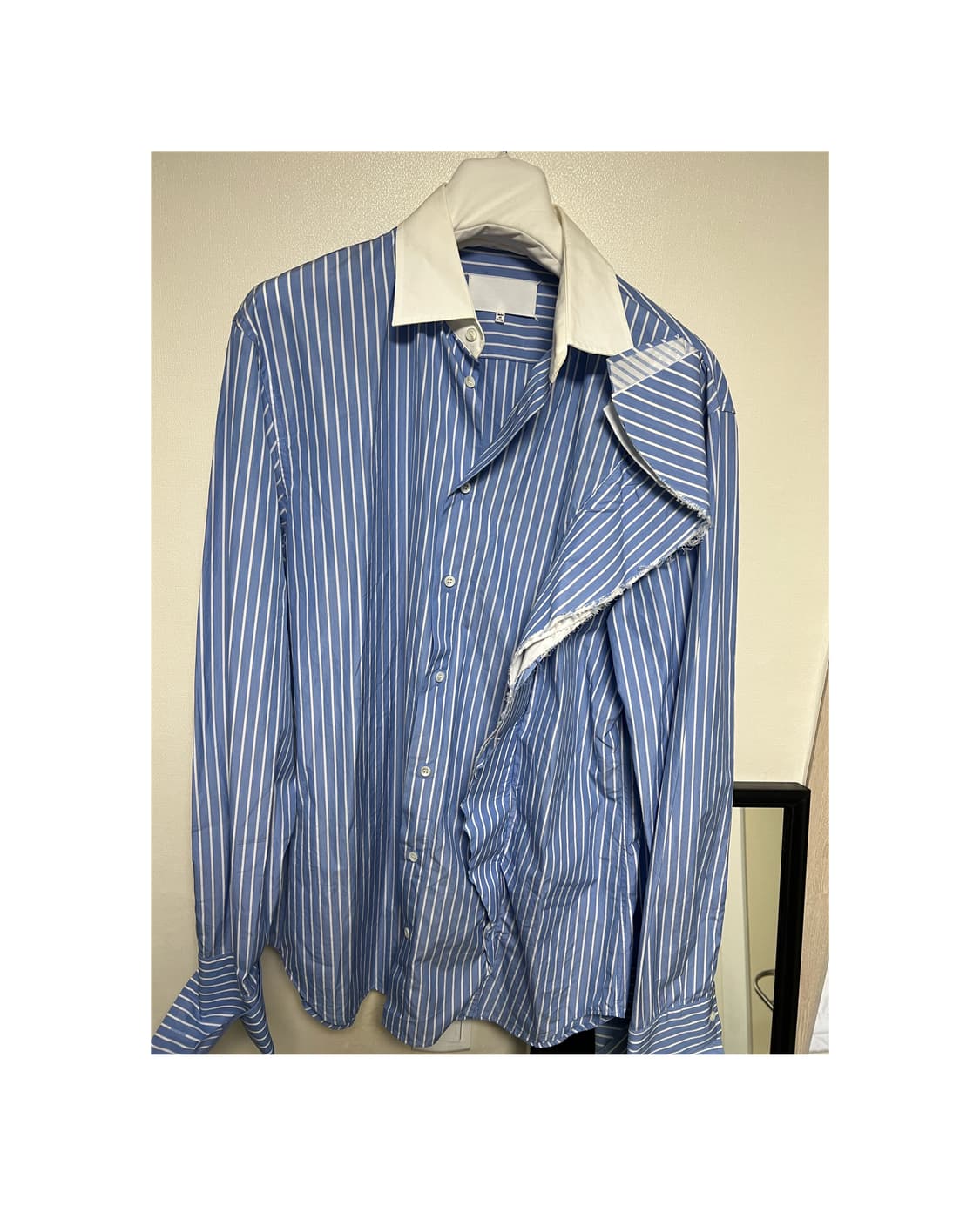 마르지엘라 컷오프 레이어링 셔츠 상품이미지1