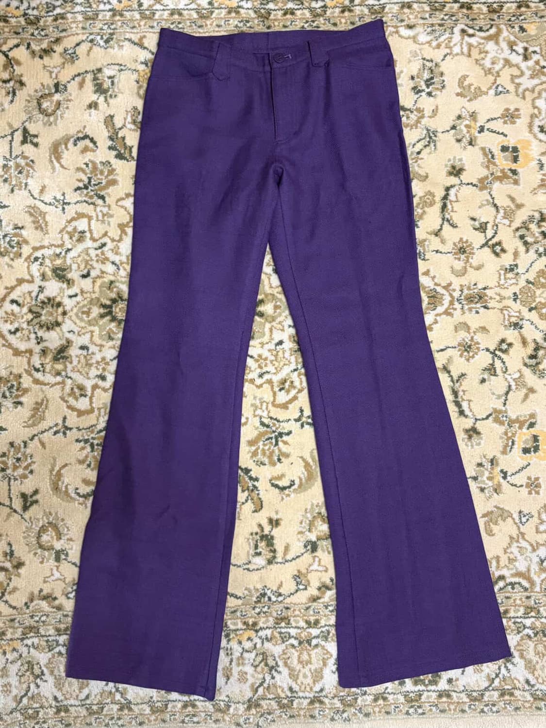 BA.TSU DIV Purple Bootcut Pants 상품이미지2