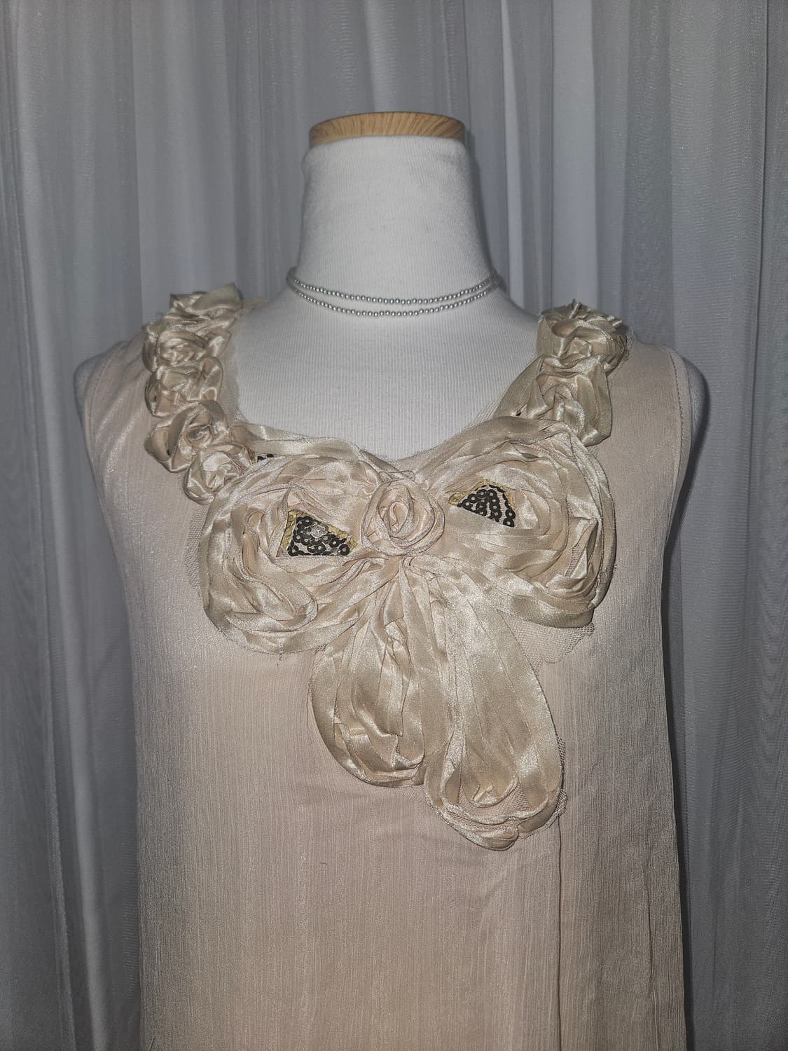 mignon 빈티지 플라워 쉬폰 드레스  상품이미지2