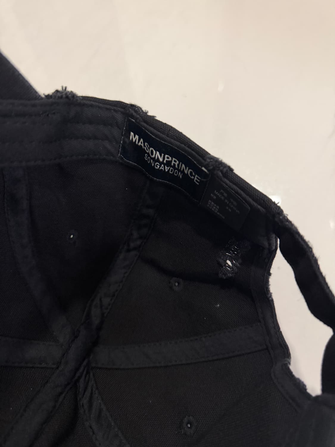 MASONPRINCE 빈티지 느낌의 밀리터리 볼캡 상품이미지4