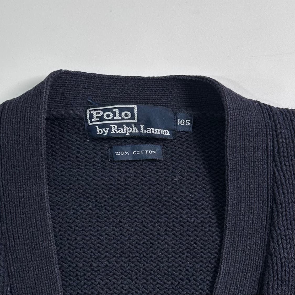 폴로 랄프로렌 네이비 코튼 가디건  상품이미지5