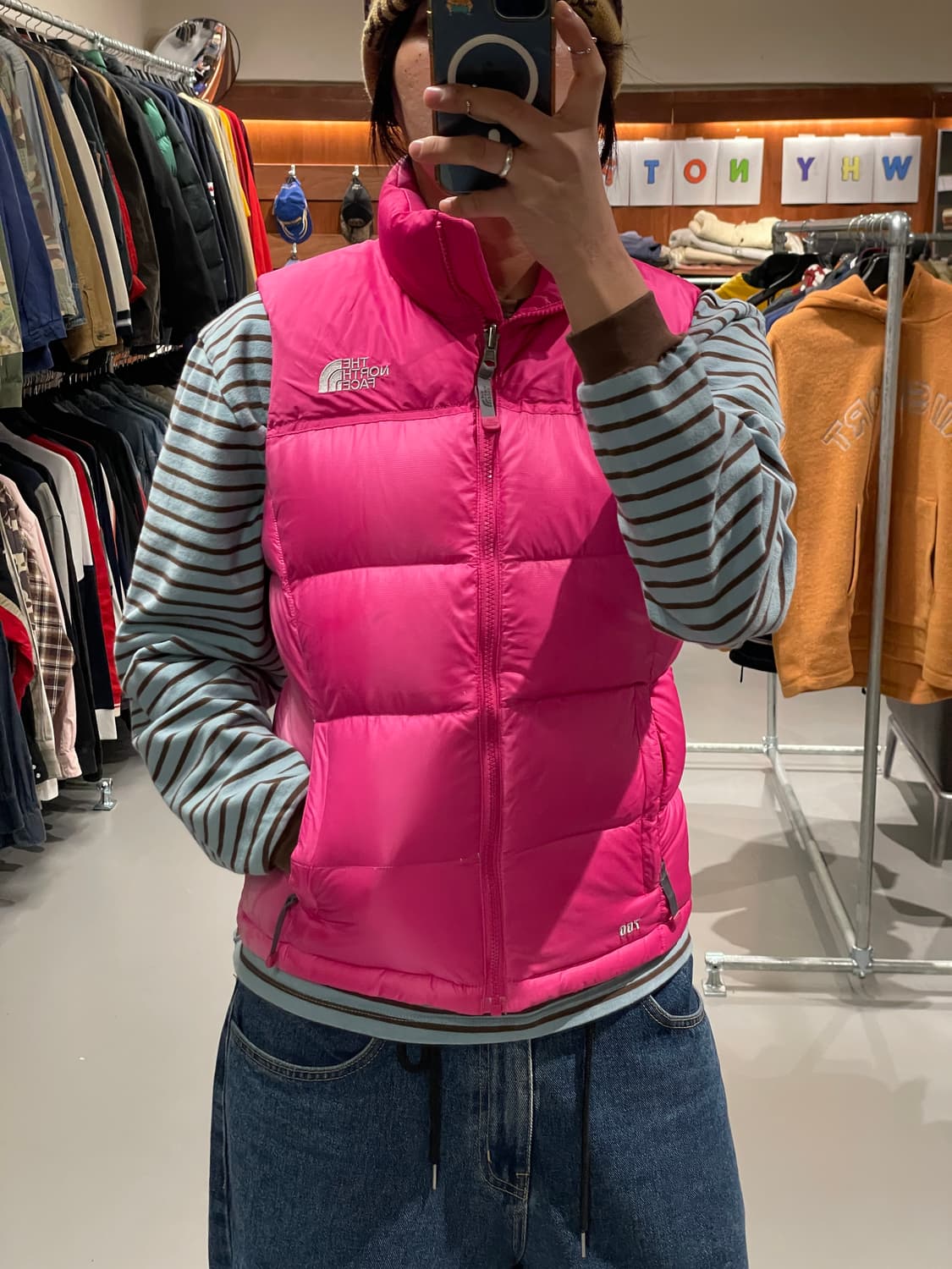 노스페이스 눕시 패딩 조끼 상품이미지3