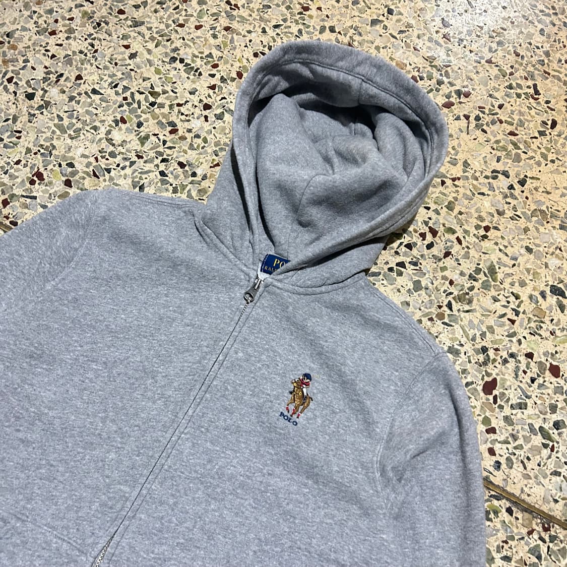 폴로 랄프로렌(POLO RalphLauren) 그레이 후드집업 상품이미지2