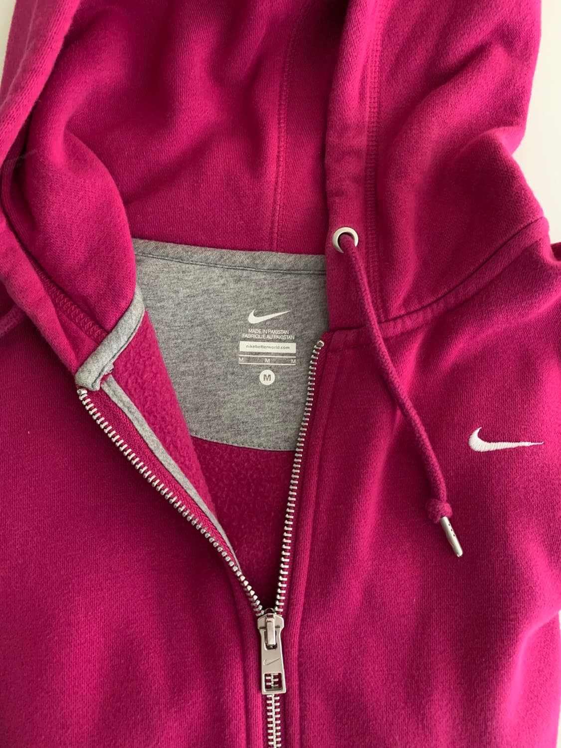 Nike 스몰 스우시 후드집업 상품이미지3