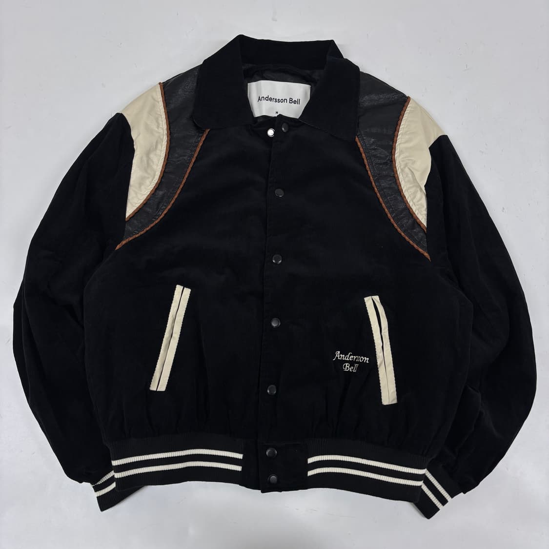 앤더슨벨 코듀로이 바시티 자켓 상품이미지1