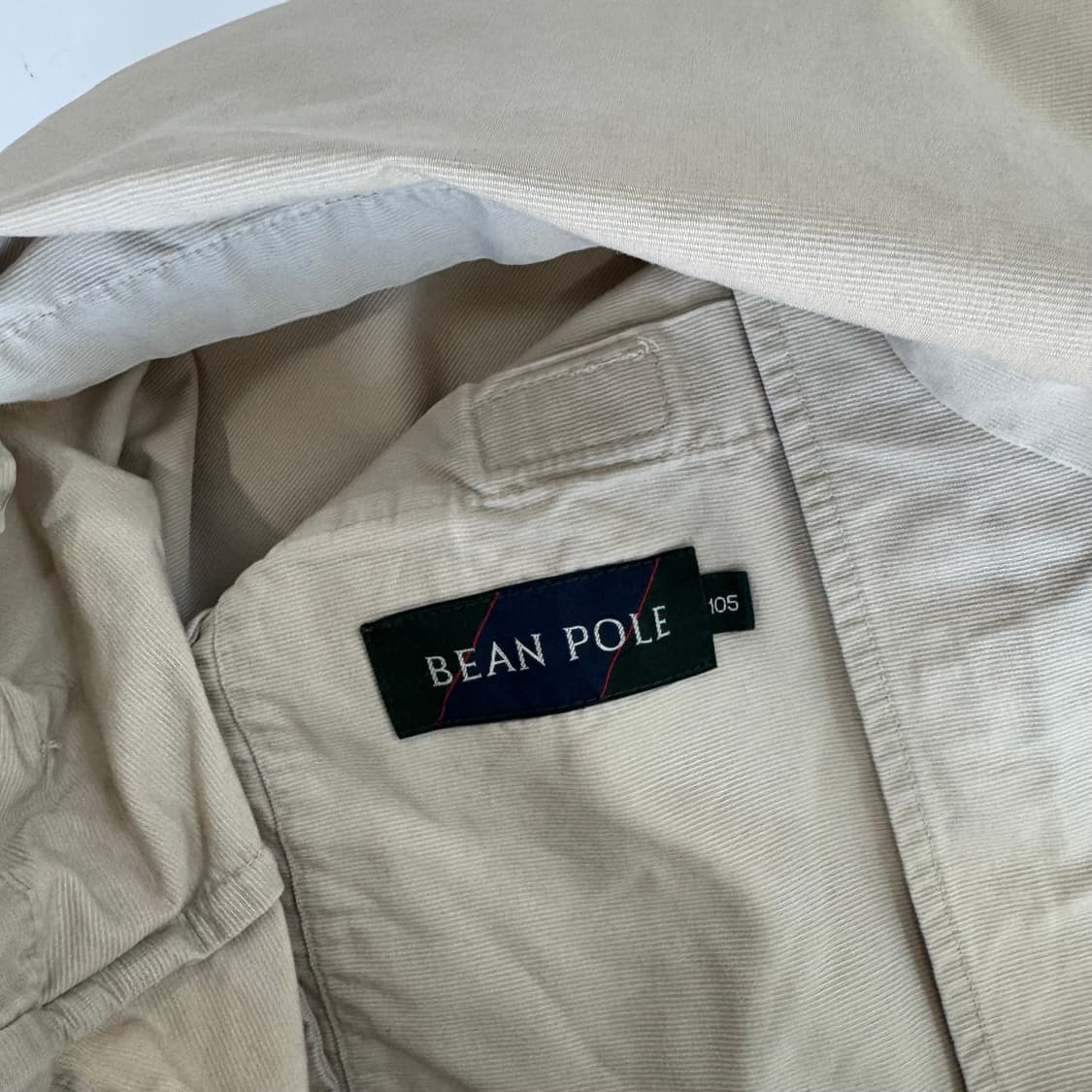 Bean pole 빈폴 아이보리 블루종 자켓 상품이미지5