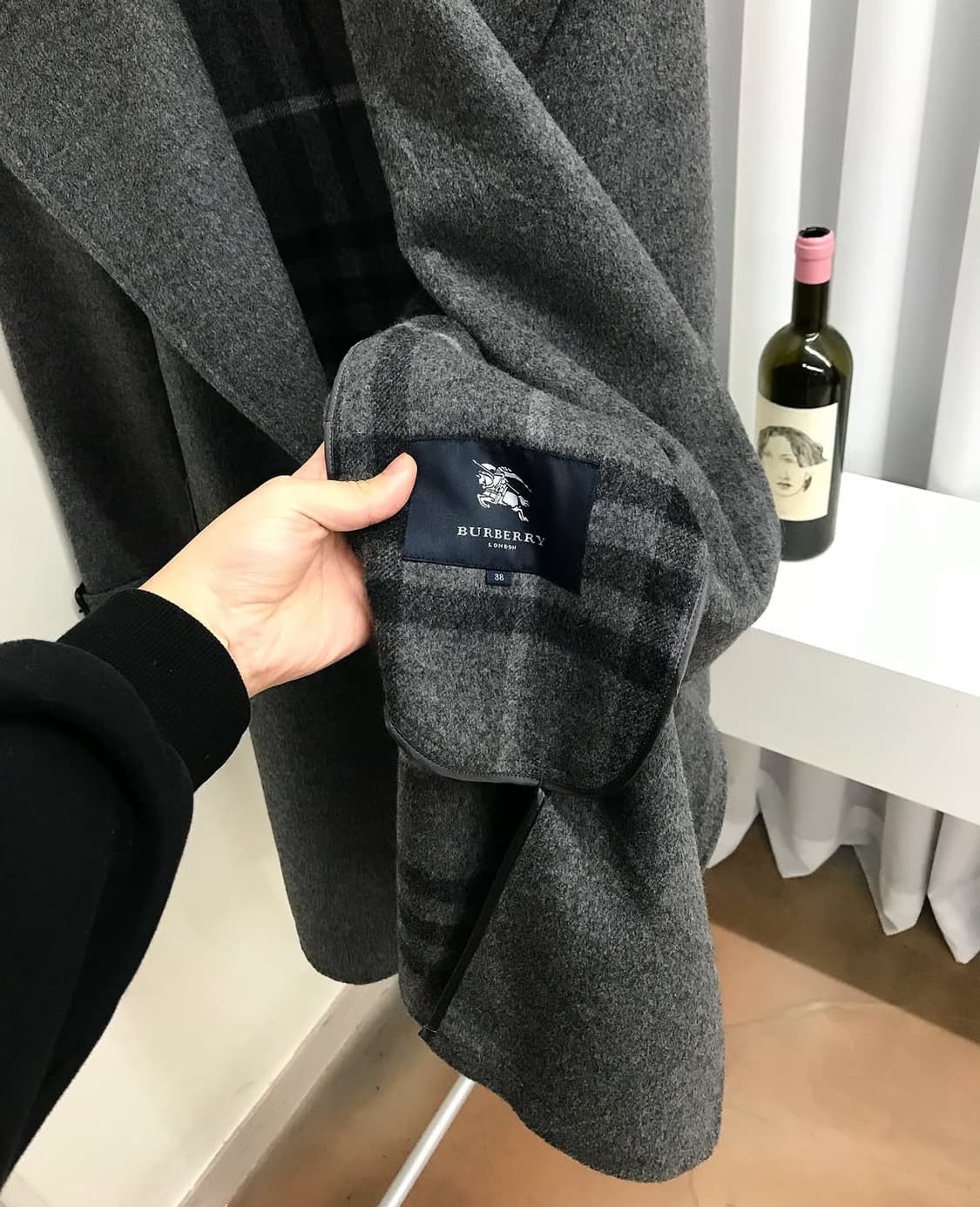 버버리 핸드메이드 캐시미어 코트 상품이미지2
