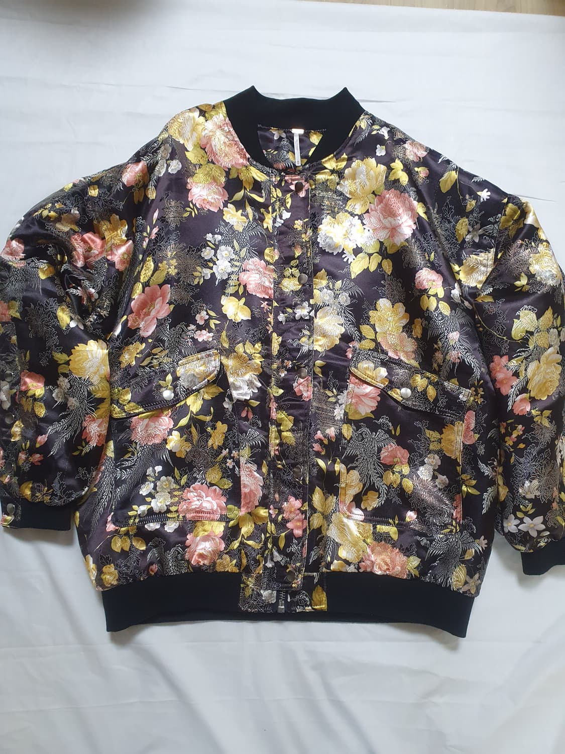 플라워 봄버 자켓 100 상품이미지1