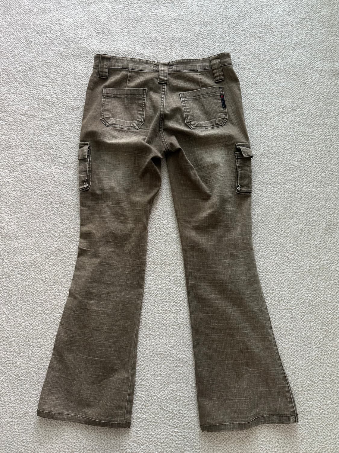 vintage brown bootcut cargo jean 브라운 부츠컷 상품이미지2